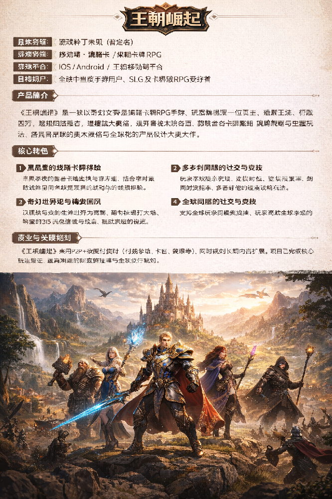 天启平台王朝崛起手游